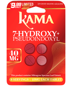 7-Hydroxymitragynine + Pseudo Tablet - 40MG