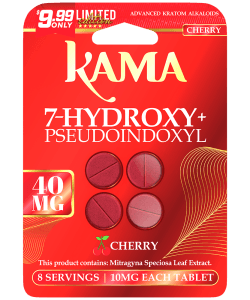 7-Hydroxymitragynine + Pseudo Cherry Tablet - 40MG