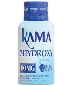 7-Hydroxymitragynine Extract Shots 30ML- 80MG - Blue Razz