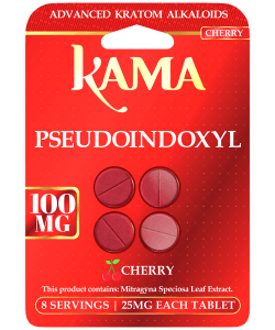 Kratom Extract Pseudoindoxyl Cherry Tablet - 100MG