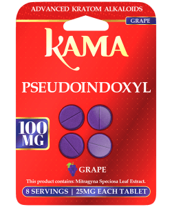 Kratom Extract Pseudoindoxyl Grape Tablet - 100MG